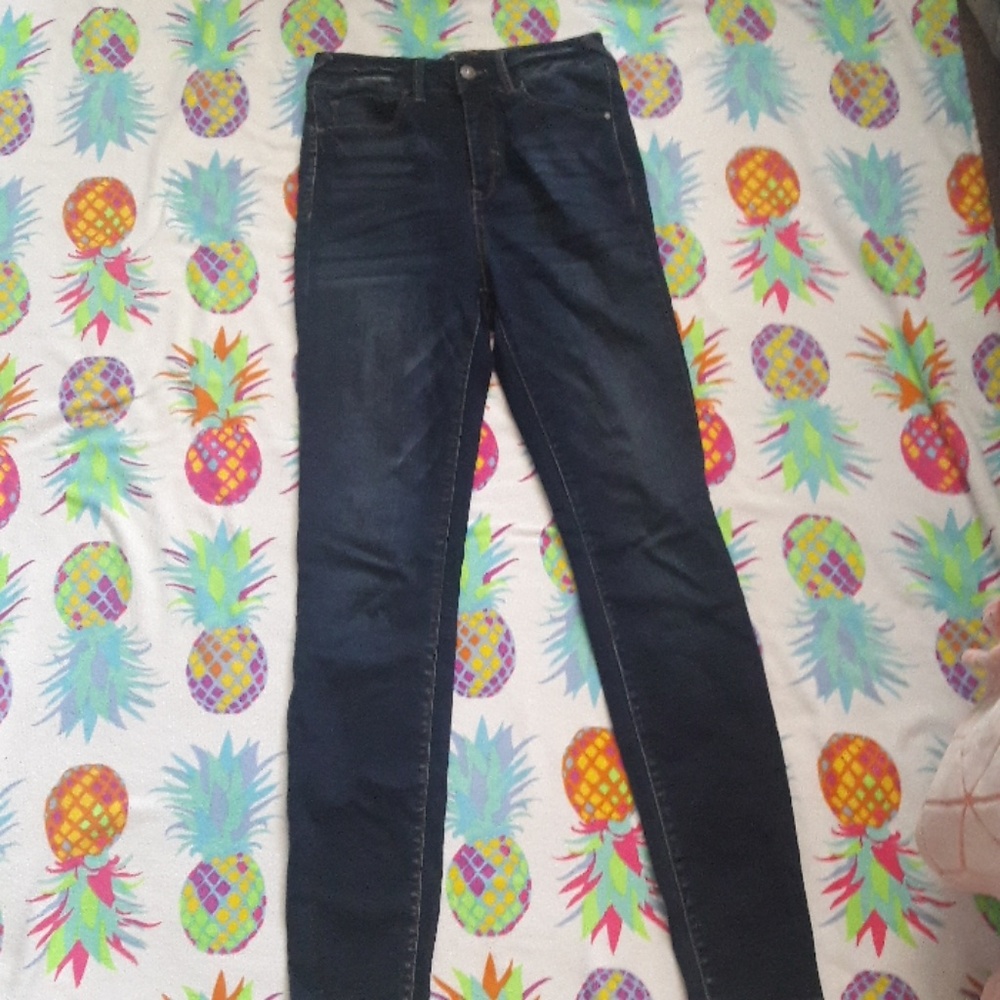 Rewash high rise skinny jeans